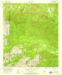 Kisatchie Louisiana Historical topographic map, 1:24000 scale, 7.5 X 7.5 Minute, Year 1954
