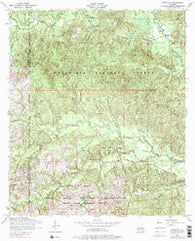 Kisatchie Louisiana Historical topographic map, 1:24000 scale, 7.5 X 7.5 Minute, Year 1954