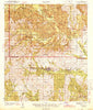 Kisatchie Louisiana Historical topographic map, 1:62500 scale, 15 X 15 Minute, Year 1943
