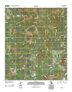 Knight Louisiana Historical topographic map, 1:24000 scale, 7.5 X 7.5 Minute, Year 2012