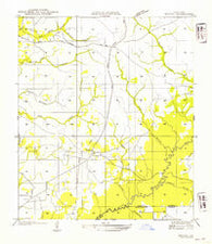 Knight Louisiana Historical topographic map, 1:31680 scale, 7.5 X 7.5 Minute, Year 1954
