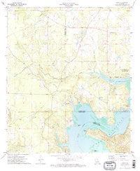 Koran Louisiana Historical topographic map, 1:24000 scale, 7.5 X 7.5 Minute, Year 1972