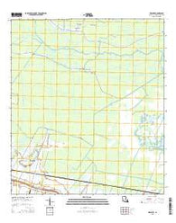 Kraemer Louisiana Current topographic map, 1:24000 scale, 7.5 X 7.5 Minute, Year 2015
