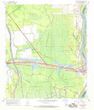 Krotz Springs Louisiana Historical topographic map, 1:24000 scale, 7.5 X 7.5 Minute, Year 1968