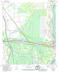 Krotz Springs Louisiana Historical topographic map, 1:24000 scale, 7.5 X 7.5 Minute, Year 1968