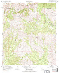 Kurthwood Louisiana Historical topographic map, 1:24000 scale, 7.5 X 7.5 Minute, Year 1954