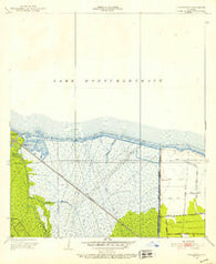 La Branche Louisiana Historical topographic map, 1:24000 scale, 7.5 X 7.5 Minute, Year 1952