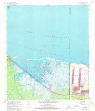 La Branche Louisiana Historical topographic map, 1:24000 scale, 7.5 X 7.5 Minute, Year 1967
