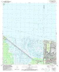 La Branche Louisiana Historical topographic map, 1:24000 scale, 7.5 X 7.5 Minute, Year 1992