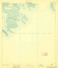 La Fortuna Louisiana Historical topographic map, 1:62500 scale, 15 X 15 Minute, Year 1893