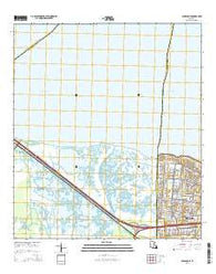 La Branche Louisiana Current topographic map, 1:24000 scale, 7.5 X 7.5 Minute, Year 2015