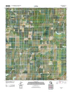 Laark Louisiana Historical topographic map, 1:24000 scale, 7.5 X 7.5 Minute, Year 2012