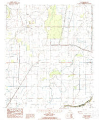 Laark Louisiana Historical topographic map, 1:24000 scale, 7.5 X 7.5 Minute, Year 1988
