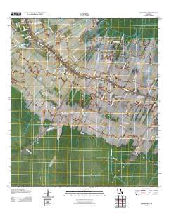 Labadieville Louisiana Historical topographic map, 1:24000 scale, 7.5 X 7.5 Minute, Year 2012