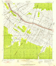 Labadieville Louisiana Historical topographic map, 1:24000 scale, 7.5 X 7.5 Minute, Year 1938
