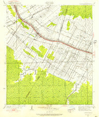 Labadieville Louisiana Historical topographic map, 1:24000 scale, 7.5 X 7.5 Minute, Year 1938