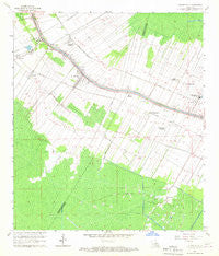 Labadieville Louisiana Historical topographic map, 1:24000 scale, 7.5 X 7.5 Minute, Year 1962