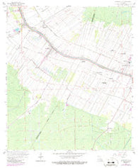 Labadieville Louisiana Historical topographic map, 1:24000 scale, 7.5 X 7.5 Minute, Year 1962