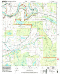 Lac Sainte Agnes Louisiana Historical topographic map, 1:24000 scale, 7.5 X 7.5 Minute, Year 1999