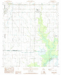 Lacassine Louisiana Historical topographic map, 1:24000 scale, 7.5 X 7.5 Minute, Year 1985