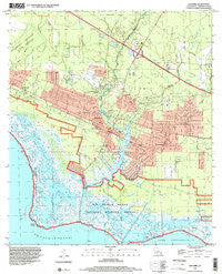 Lacombe Louisiana Historical topographic map, 1:24000 scale, 7.5 X 7.5 Minute, Year 1998