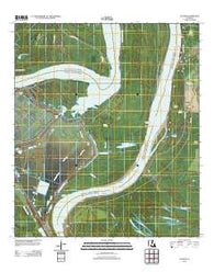 Lacour Louisiana Historical topographic map, 1:24000 scale, 7.5 X 7.5 Minute, Year 2012