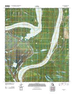 Lacour Louisiana Historical topographic map, 1:24000 scale, 7.5 X 7.5 Minute, Year 2012