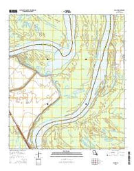 Lacour Louisiana Current topographic map, 1:24000 scale, 7.5 X 7.5 Minute, Year 2015