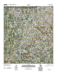 Lafayette Louisiana Historical topographic map, 1:24000 scale, 7.5 X 7.5 Minute, Year 2012