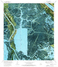 Lafitte Louisiana Historical topographic map, 1:24000 scale, 7.5 X 7.5 Minute, Year 1973