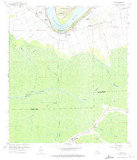 Lagan Louisiana Historical topographic map, 1:24000 scale, 7.5 X 7.5 Minute, Year 1962