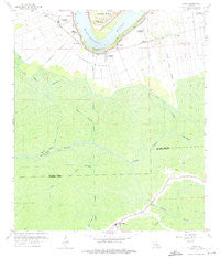 Lagan Louisiana Historical topographic map, 1:24000 scale, 7.5 X 7.5 Minute, Year 1962