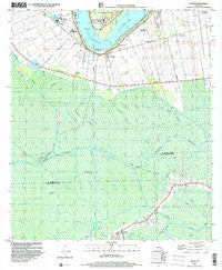 Lagan Louisiana Historical topographic map, 1:24000 scale, 7.5 X 7.5 Minute, Year 1998