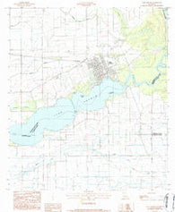 Lake Arthur Louisiana Historical topographic map, 1:24000 scale, 7.5 X 7.5 Minute, Year 1984