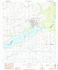Lake Arthur Louisiana Historical topographic map, 1:24000 scale, 7.5 X 7.5 Minute, Year 1984