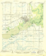 Lake Arthur Louisiana Historical topographic map, 1:31680 scale, 7.5 X 7.5 Minute, Year 1946