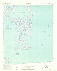 Lake Athanasio Louisiana Historical topographic map, 1:24000 scale, 7.5 X 7.5 Minute, Year 1955