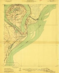 Lake Bruen Louisiana Historical topographic map, 1:24000 scale, 7.5 X 7.5 Minute, Year 1909