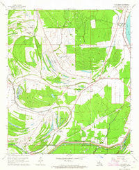Lake Bruin Louisiana Historical topographic map, 1:24000 scale, 7.5 X 7.5 Minute, Year 1963