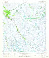 Lake Bully Camp Louisiana Historical topographic map, 1:24000 scale, 7.5 X 7.5 Minute, Year 1964