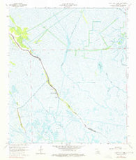 Lake Bully Camp Louisiana Historical topographic map, 1:24000 scale, 7.5 X 7.5 Minute, Year 1964