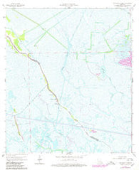 Lake Bully Camp Louisiana Historical topographic map, 1:24000 scale, 7.5 X 7.5 Minute, Year 1964