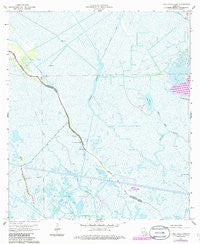 Lake Bully Camp Louisiana Historical topographic map, 1:24000 scale, 7.5 X 7.5 Minute, Year 1964