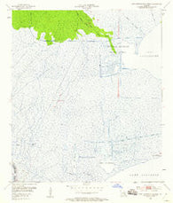 Lake Cataouatche West Louisiana Historical topographic map, 1:24000 scale, 7.5 X 7.5 Minute, Year 1952