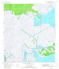 Lake Cataouatche West Louisiana Historical topographic map, 1:24000 scale, 7.5 X 7.5 Minute, Year 1967