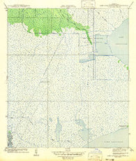 Lake Cataouatche West Louisiana Historical topographic map, 1:31680 scale, 7.5 X 7.5 Minute, Year 1942
