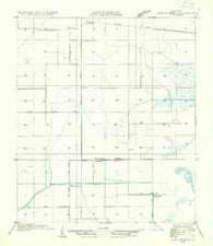 Lake Charles SE Louisiana Historical topographic map, 1:31680 scale, 7.5 X 7.5 Minute, Year 1932