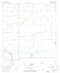Lake Charles SW Louisiana Historical topographic map, 1:24000 scale, 7.5 X 7.5 Minute, Year 1955
