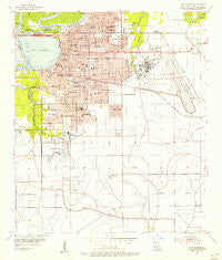 Lake Charles Louisiana Historical topographic map, 1:24000 scale, 7.5 X 7.5 Minute, Year 1955