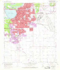 Lake Charles Louisiana Historical topographic map, 1:24000 scale, 7.5 X 7.5 Minute, Year 1955
